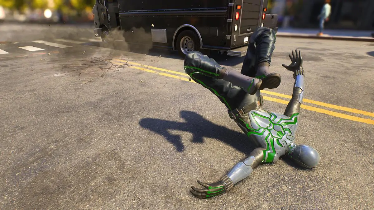 Spiderman 2 : Comment activer les dégâts de chute