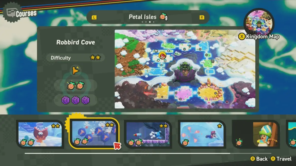 Super Mario Bros. Wonder : Effacer complètement un niveau