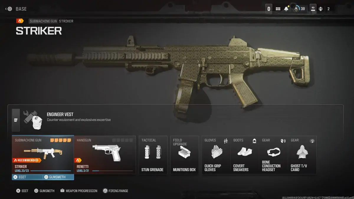Meilleur build de Striker dans MW3 : Attachements, chargements et avantages
