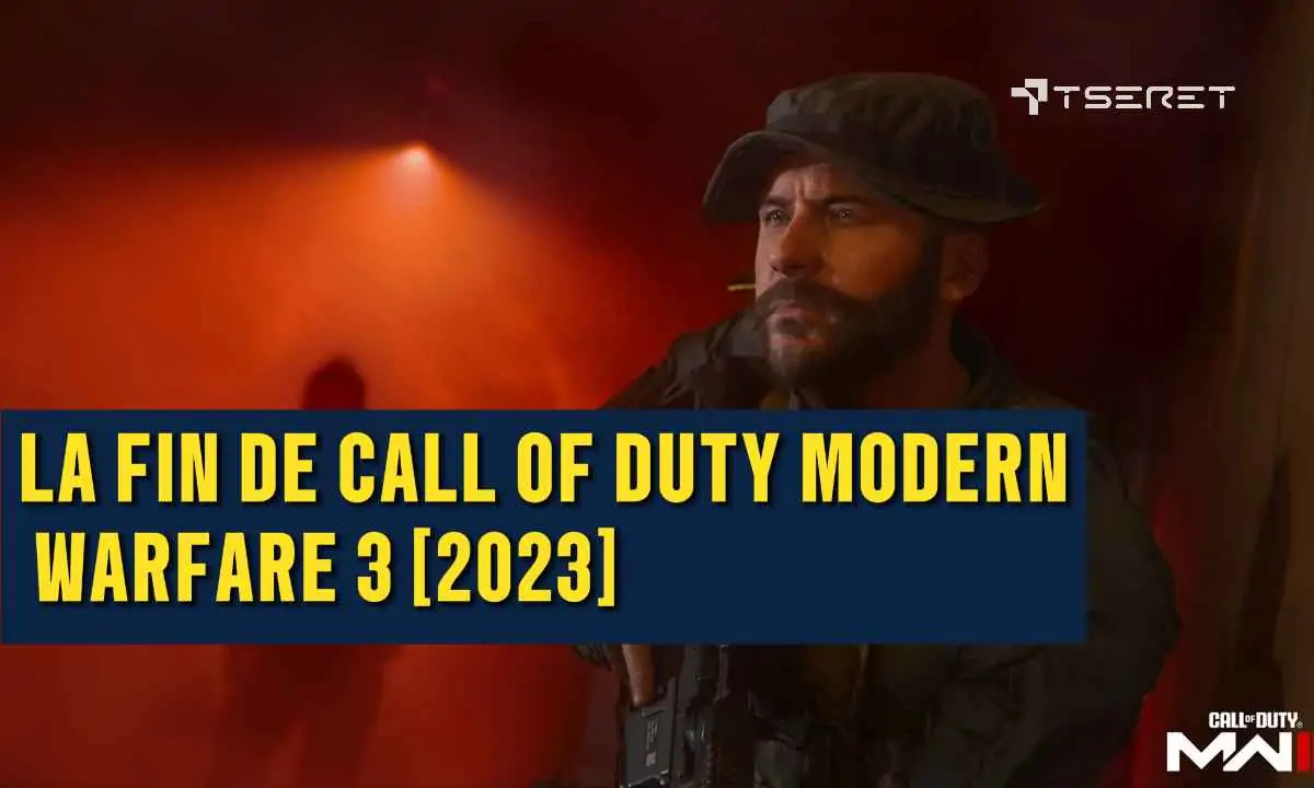 La fin de Call of Duty Modern Warfare 3 (2023)
