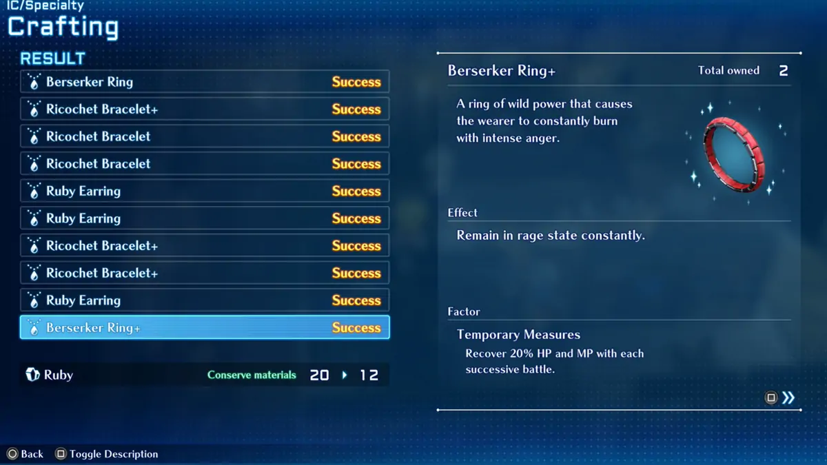 Star Ocean The Second Story R : Meilleurs facteurs
