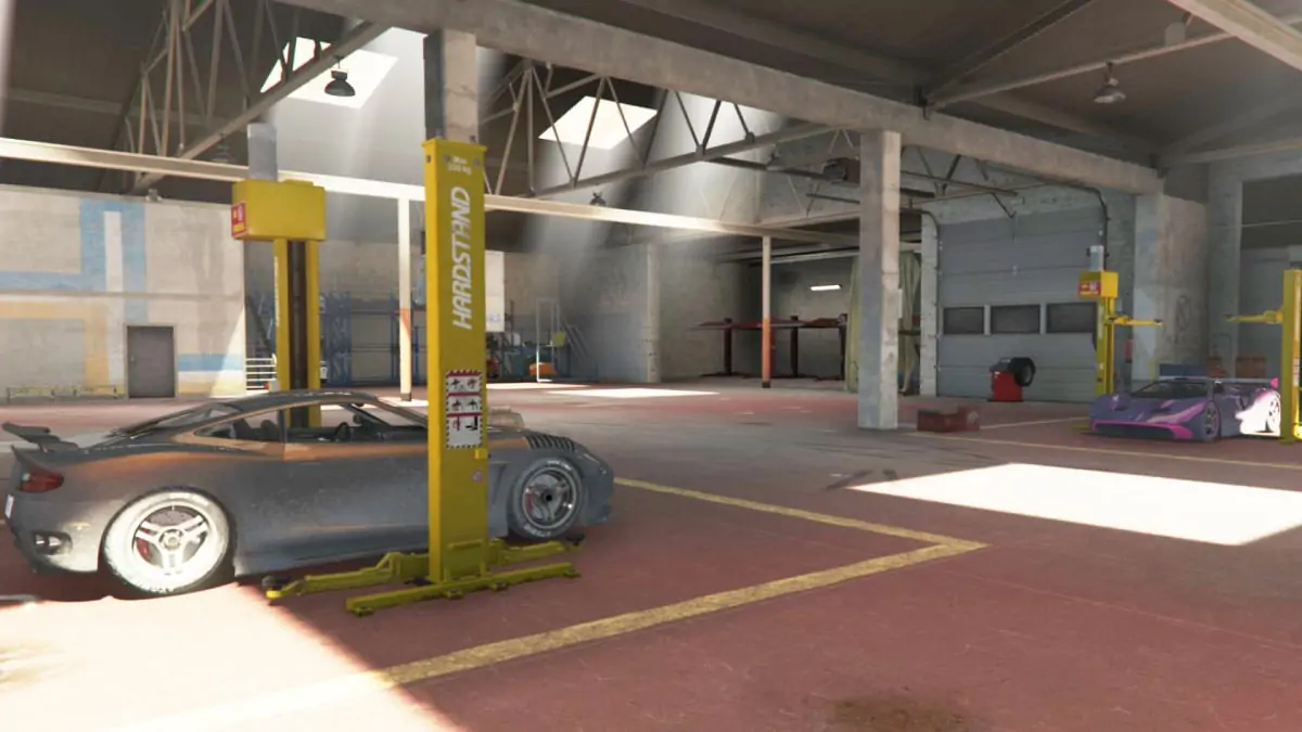 GTA Online : Entrepôt de véhicules