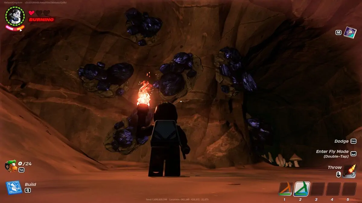 LEGO Fortnite : Comment trouver de l'obsidienne