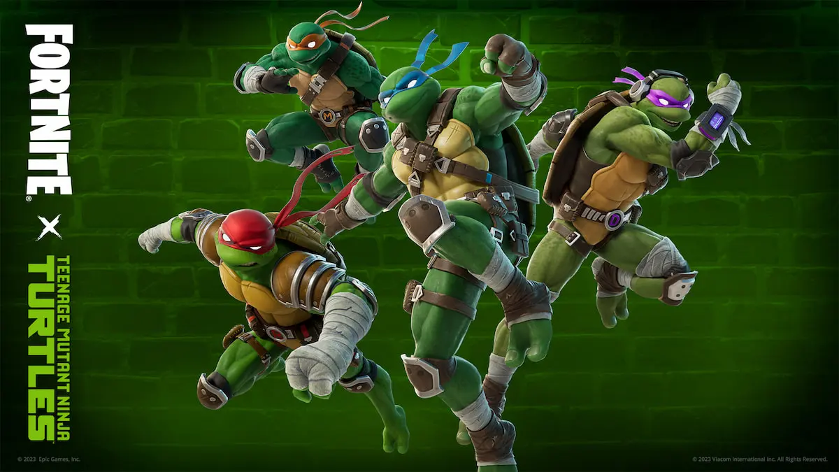 Fortnite : Obtenir des skins Teenage Mutant Ninja Turtle