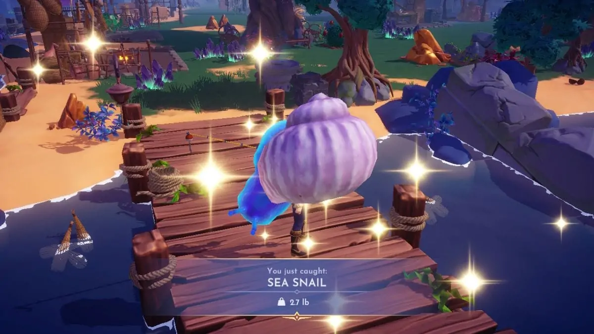 Disney Dreamlight Valley : Comment obtenir des escargots de mer