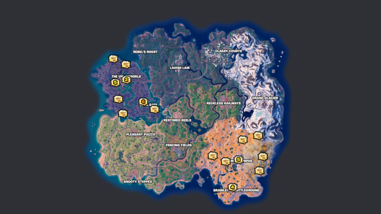Fortnite : Comment rechercher un coffre Olympus ou Underworld
